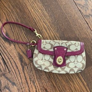 Coach Wristlet